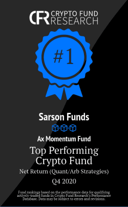 Sarson Funds Ax Momentum Top Performing Crypto Fund