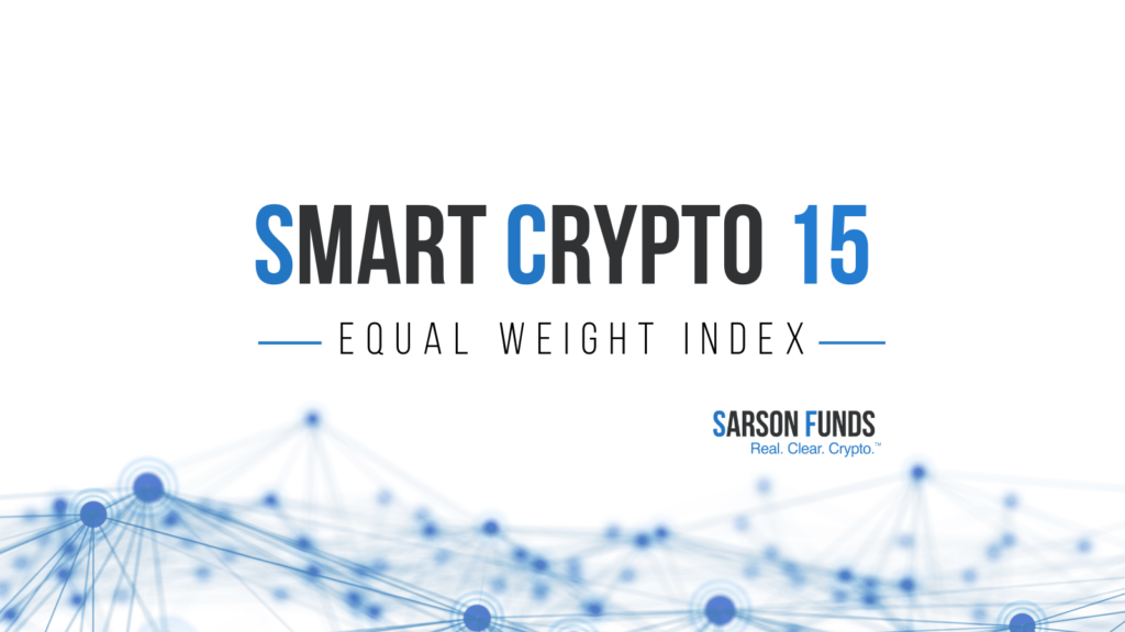 SmartCrypto 15 Equal Weight Index Logo Sarson Funds Cryptocurrency Financial Advisor