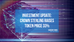 Sarson Funds: Crown Sterling Token Price Increase - Cryptocurrency Financial Advisor