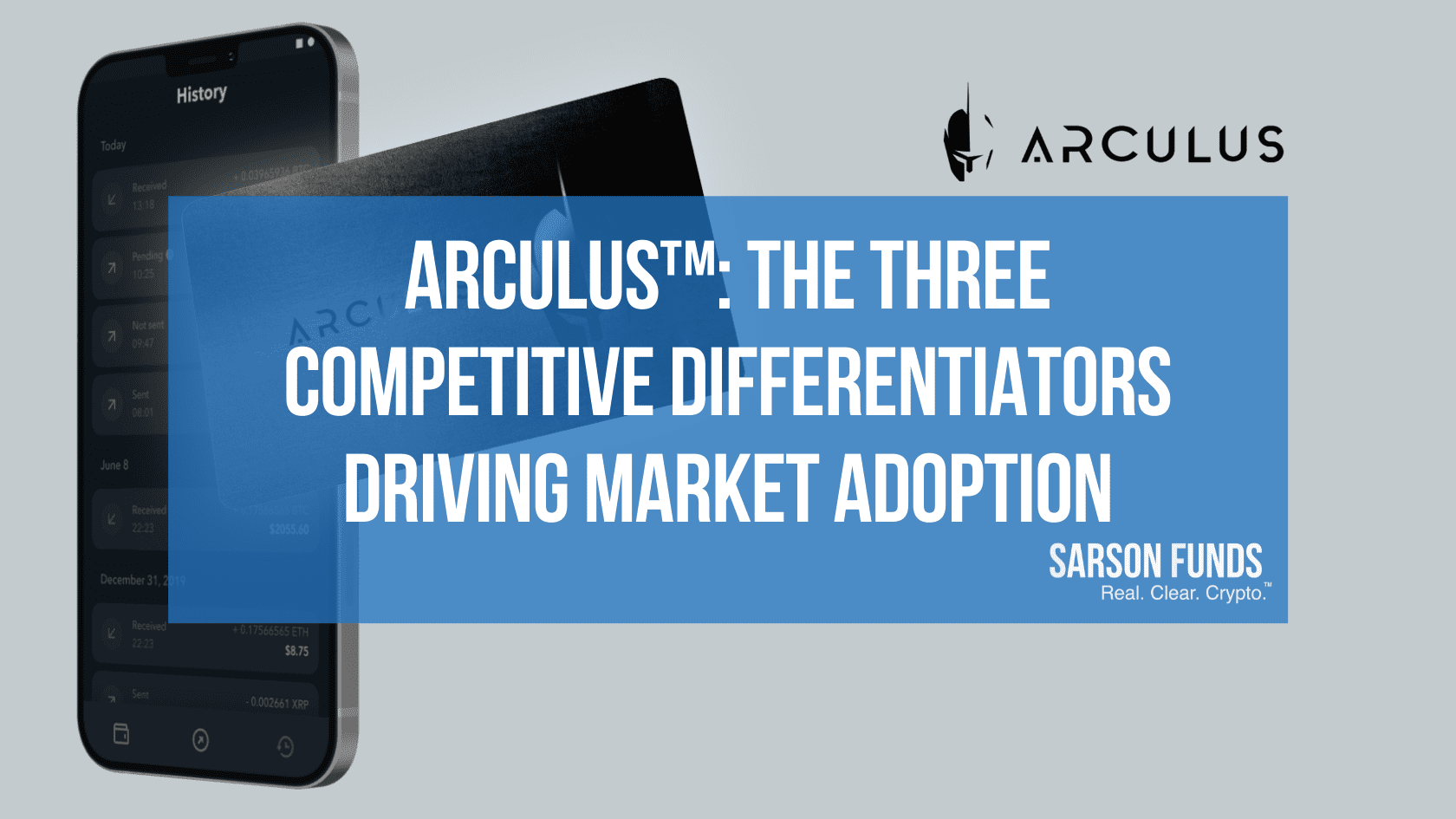 Arculus™: The Three Competitive Differentiators