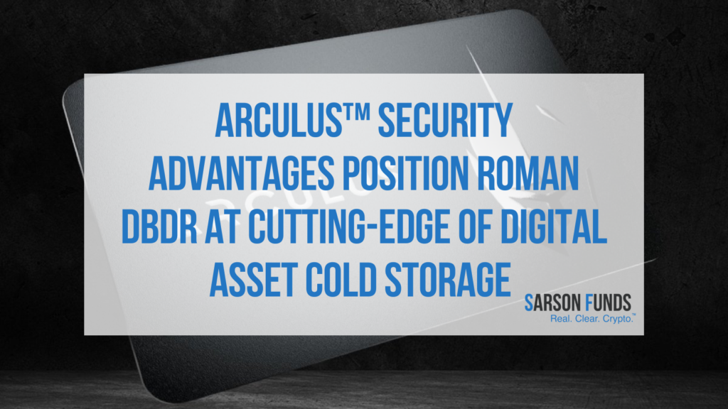 crypto cold storage Arculus
