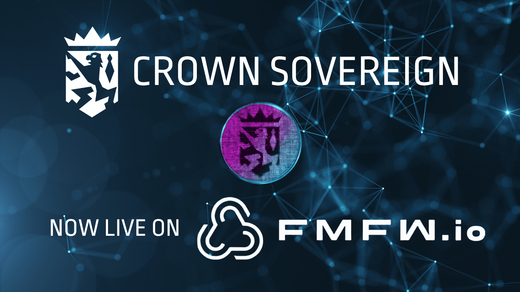 Crown Sovereign, Now Trading Live on FMFW.io Exchange