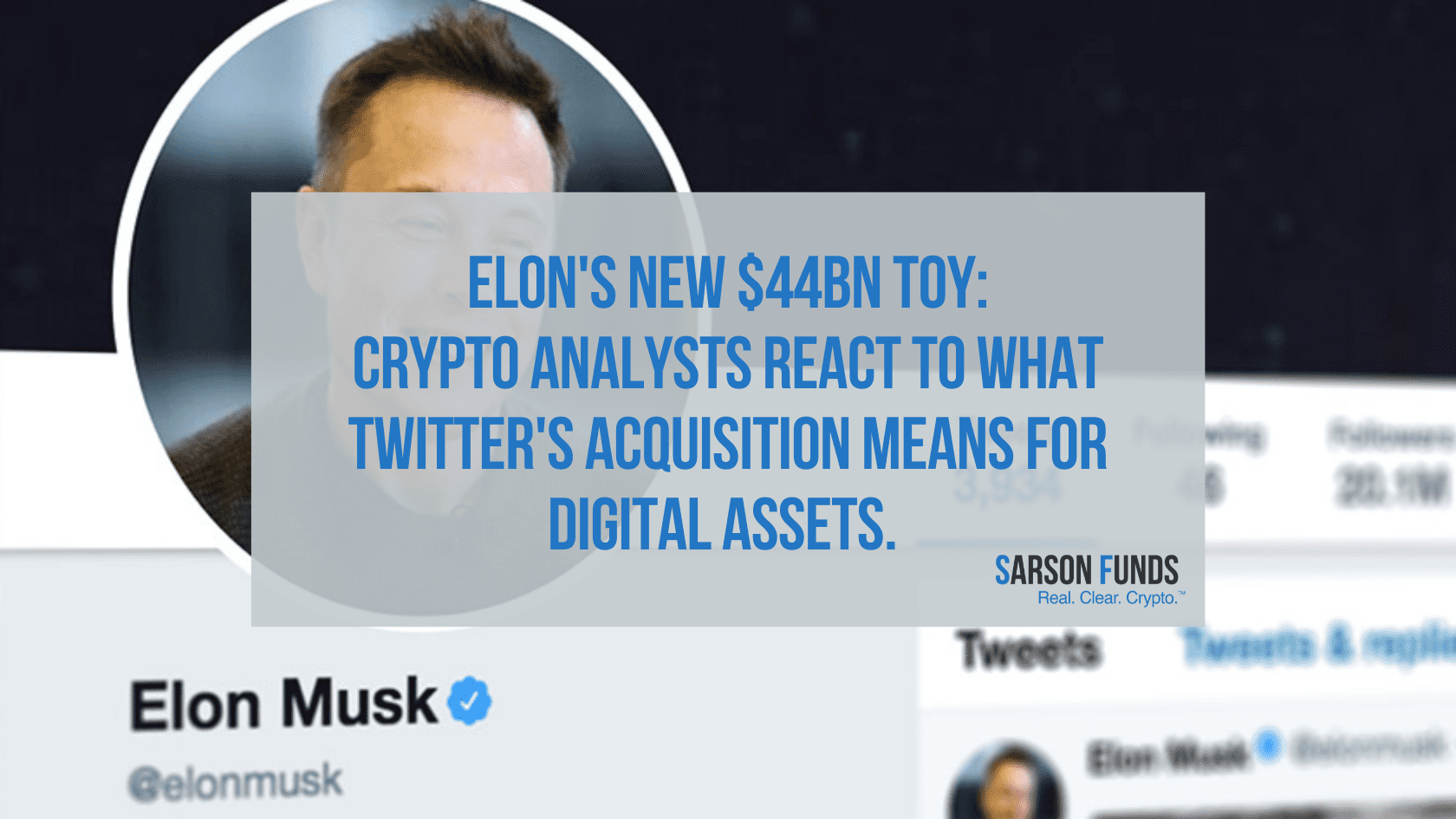 Cryptos that React to Elon Tweets - Sarson Funds Research