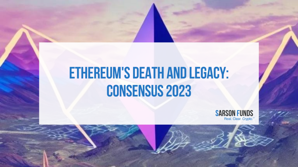 Ethereum's Death and Legacy: Consensus 2023