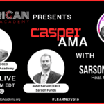 American Crypto Academy & Sarson Funds on Casper Network AMA