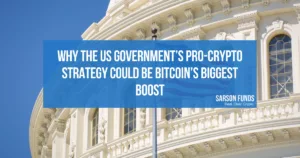 Featured Image with header "Why the US Government’s Pro-Crypto Strategy Could Be Bitcoin’s Biggest Boost"