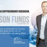 Come Join The Discussion on an image with Sarson Funds' CEO John Sarson