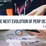 Trader analyzing charts and market data with a perpetual DEX dashboard