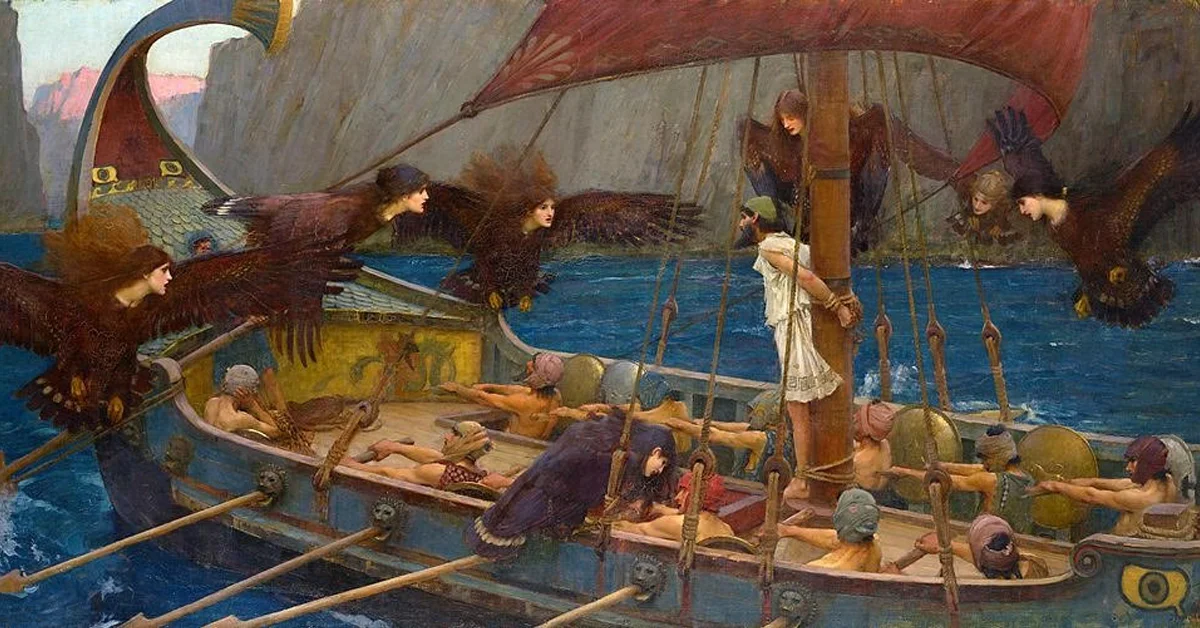 Ulysses and the Sirens by John William Waterhouse, 1891